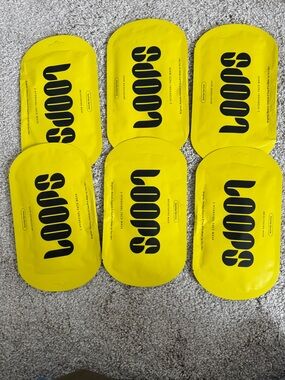 Hydrogel Face Mask - Yellow (6 Pack)